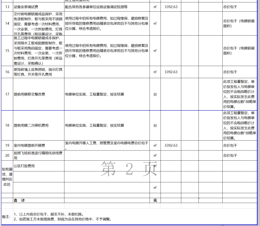 幼儿园精装修项目，措施费如何计取