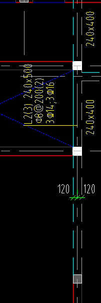 GTJ2021非框架梁三跨梁应该设置几个支座